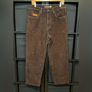Empyre Brown Corduroy Pants Mens Size 30 Relax Fit